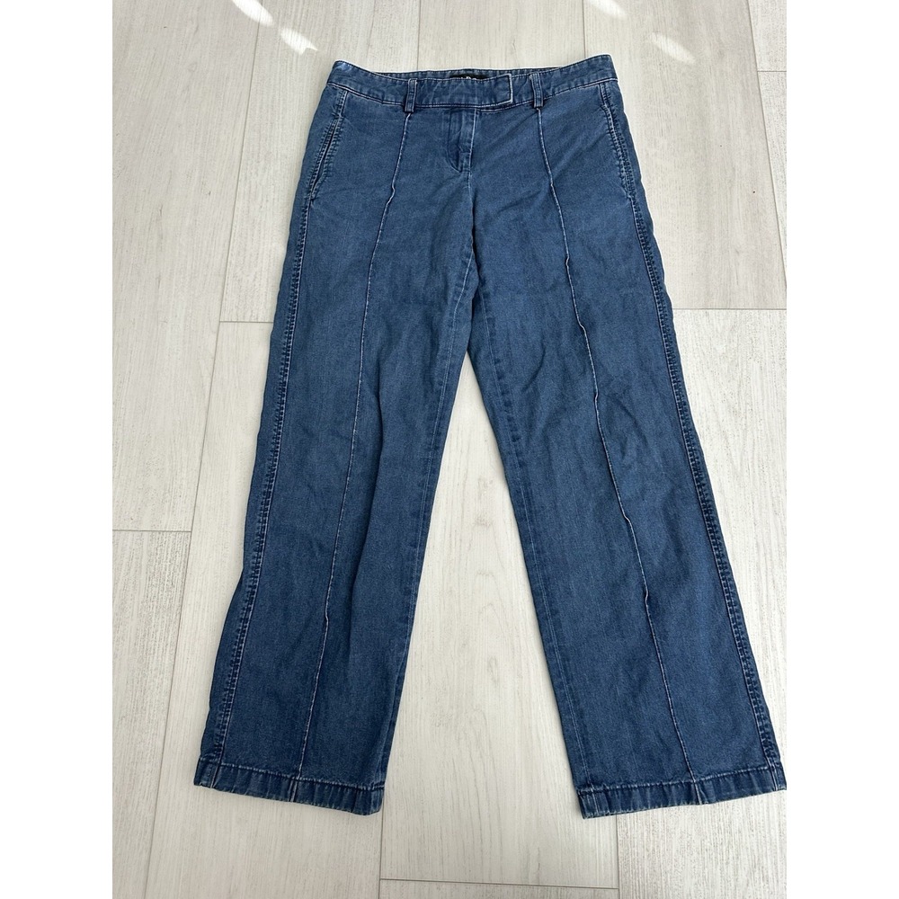 A.P.C. Rue De‎ Paris Denim Pants  Sz 36 EU - Straight Leg Cropped